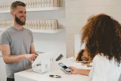 5-Sterne-Bewertung auf Smartphone